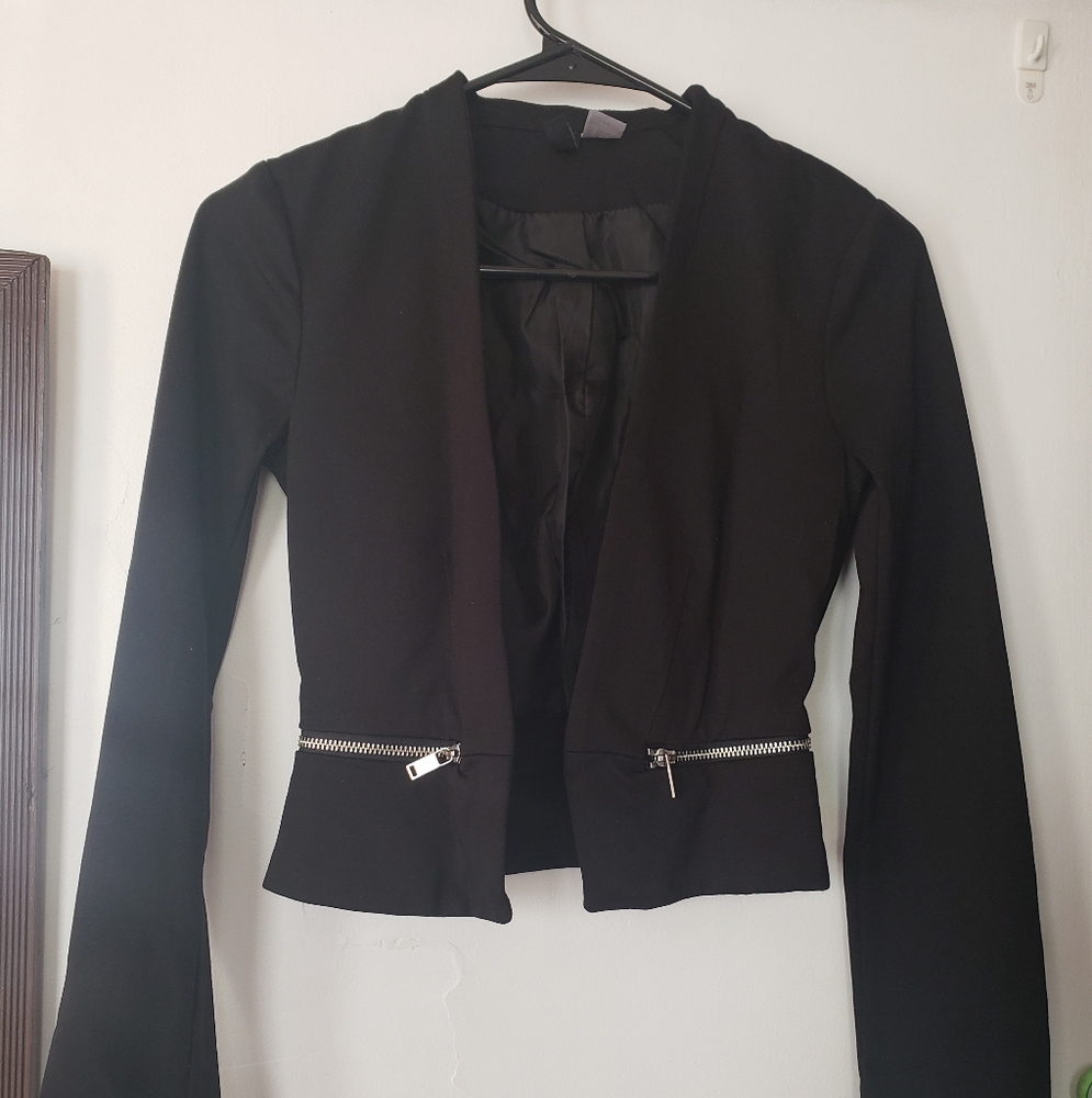 Women's Black Jacket.